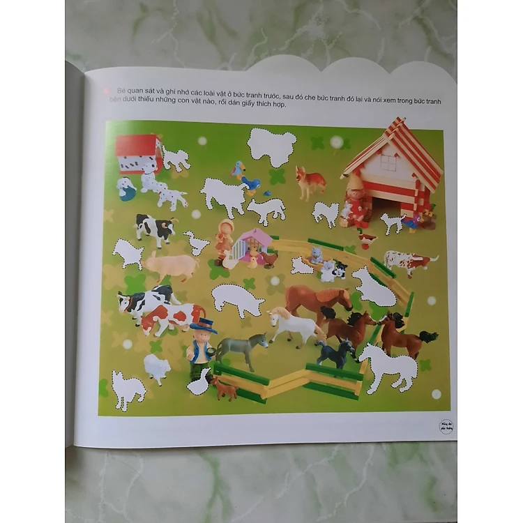 Sách 200 Miếng Bóc Dán Thông Minh - Phát Triển Chỉ Số Thông Minh IQ (2-6 Tuổi) - Tái Bản 2018