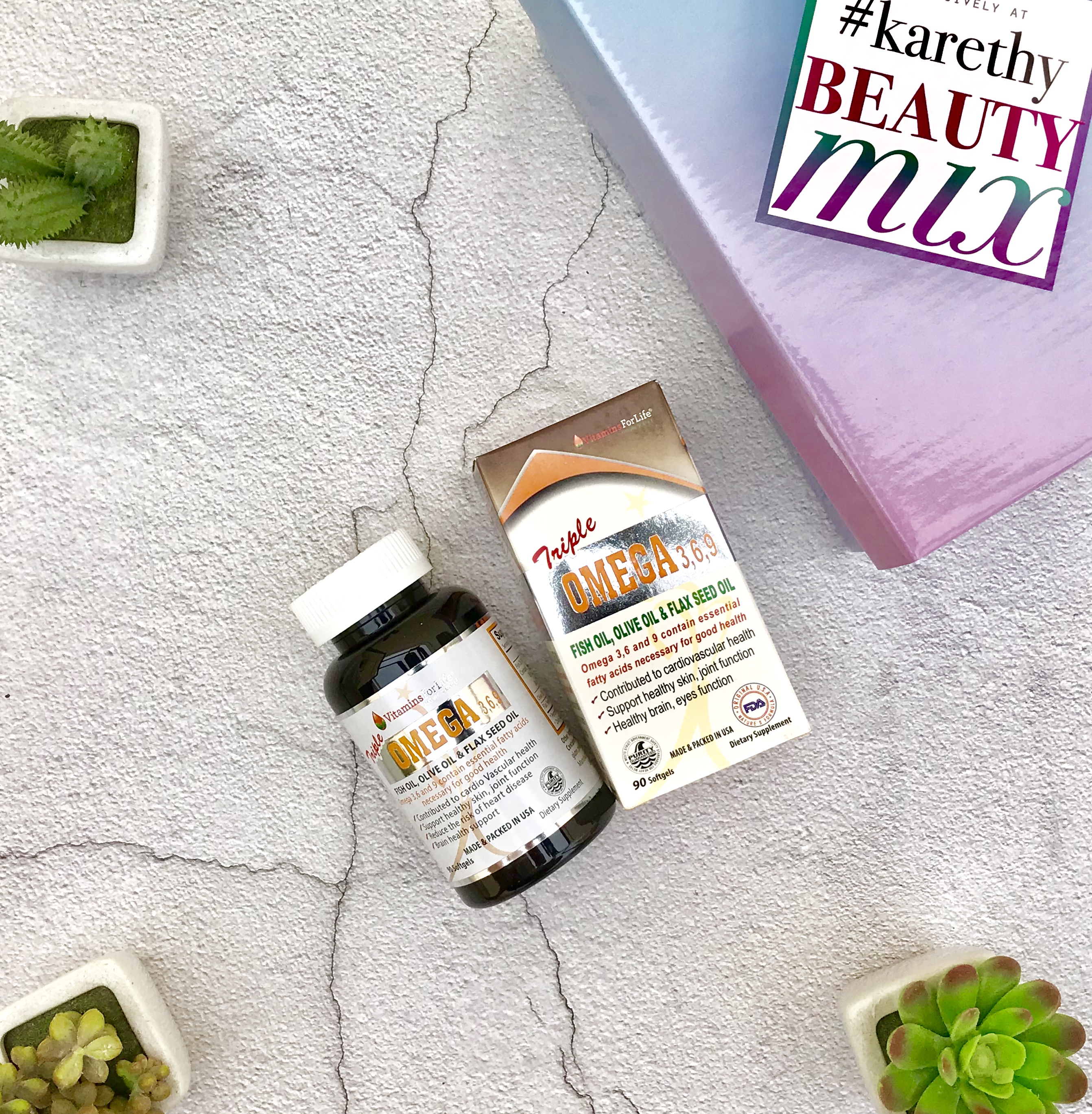 karethy beauty mix - omega 3 6 9