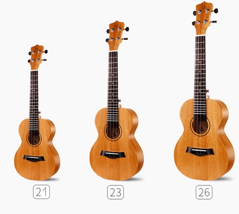 Đàn Ukulele Gỗ KAKA KUS-25D
