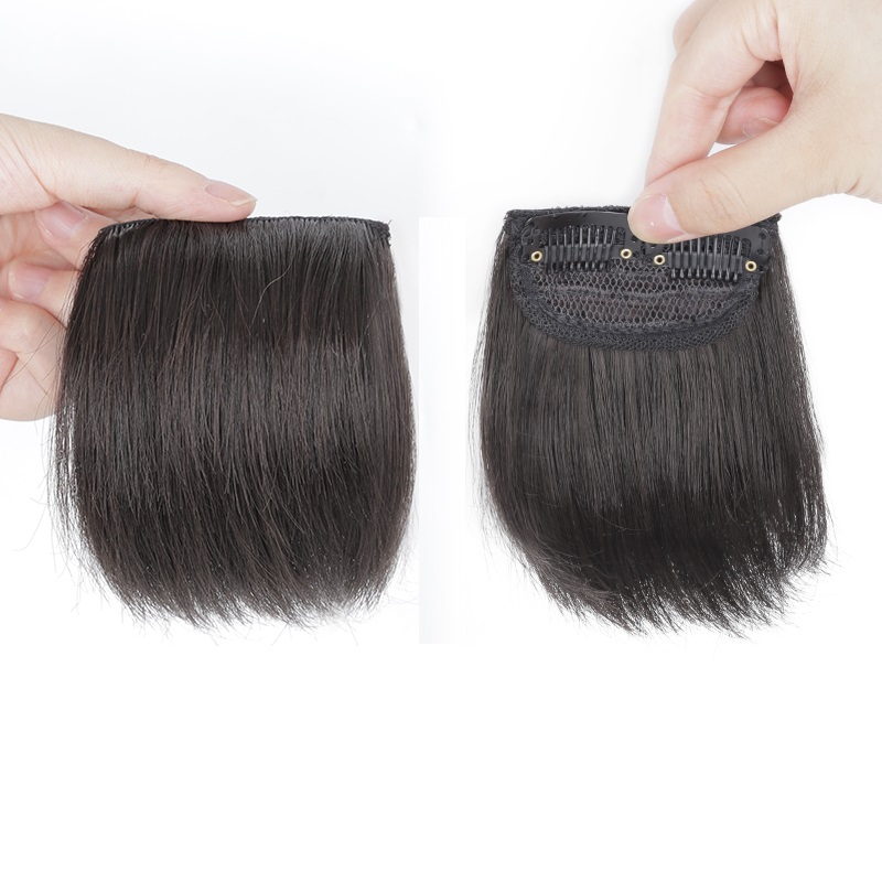 Tóc giả nữ kẹp phím phồng ngắn K04, kẹp phồng chân tóc