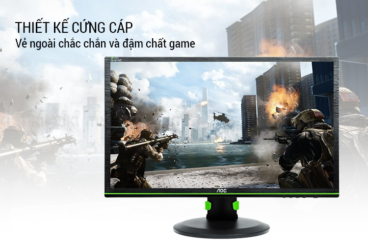 Màn Hình Gaming AOC G2460PG 24inch FullHD 1ms 144Hz G-Sync TN - Hàng Chính Hãng