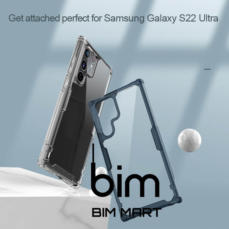 Ốp lưng dành cho Samsung S22 Ultra dẻo chống sốc Nillkin TPU Pro - Hàng Chính Hãng