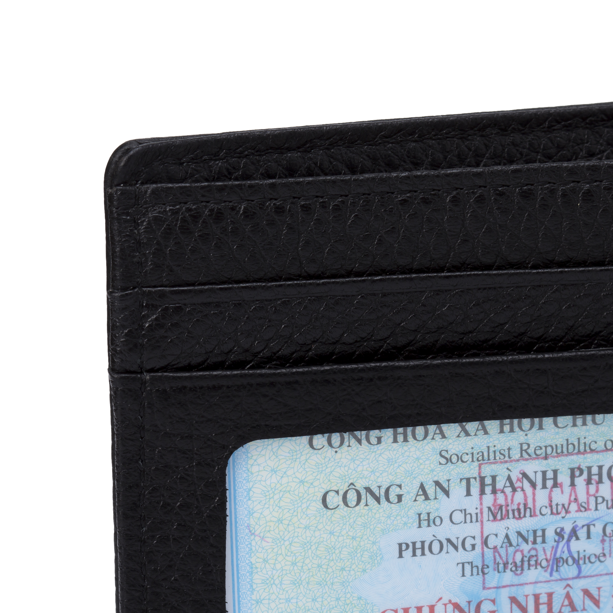 Ví Nam Cao Cấp KEIO NIPPON Da Bò Mill Nhập Khẩu Ý  | Size Lớn 12 x 9,5 cm | Đựng CMND, Bằng Lái Xe, CàVẹt Xe 