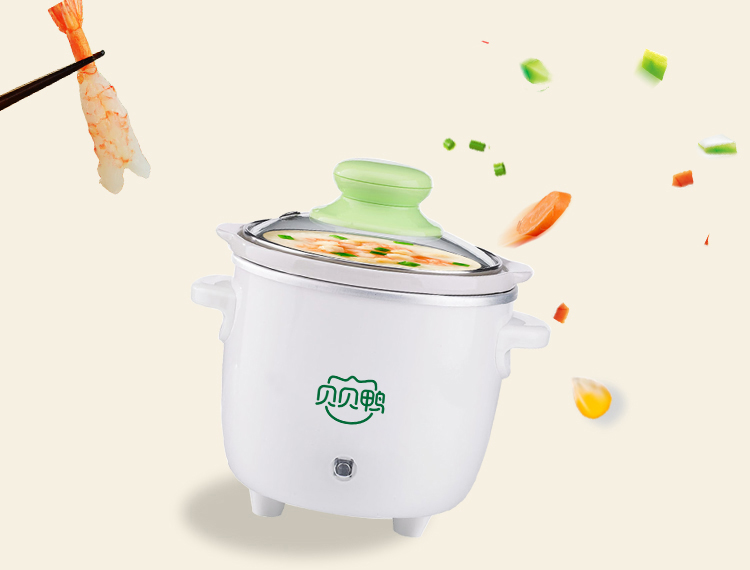 Nồi Cơm Điện Nấu Thực Phẩm Cho Bé Babe Duck BB A12A