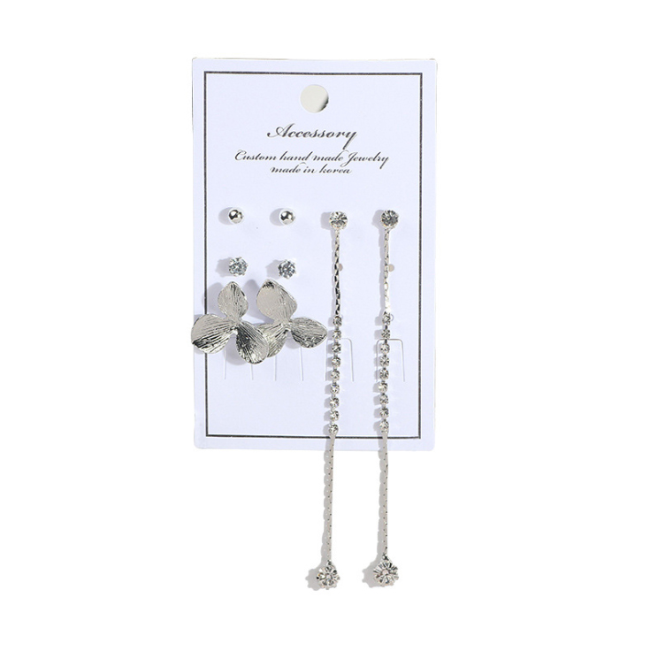 Sét 5 bông tai các loại thời trang Hàn Quốc BT181