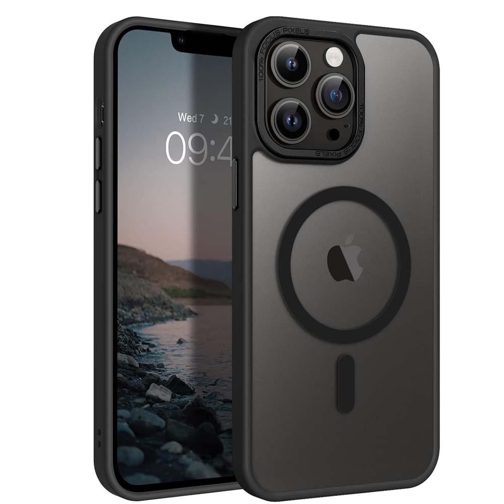 Ốp Lưng Cho iPhone 16 Pro Max | 16 Pro Likgus Gucase Chống Sốc, Chống Bám Vân Tay, Hỗ Trợ Sạc Từ Tính, Mặt Lưng Nhám Mờ Cao Cấp - Hàng Chính Hãng