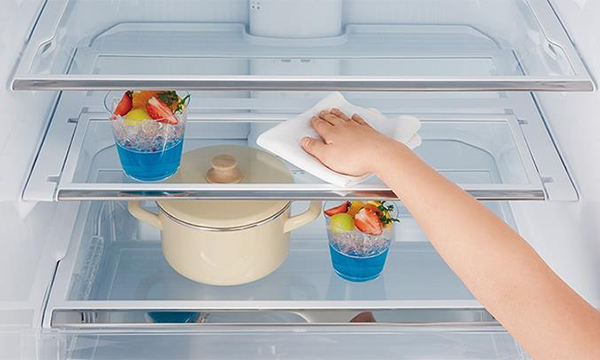 Tủ Lạnh Inverter Mitsubishi Electric MR-L72EN-GSL (580L) - Hàng chính hãng