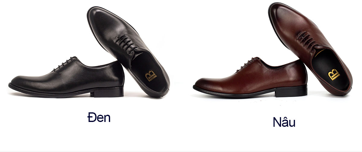 Giày da nam, giày oxford công sở Bụi Leather G102 - Da bò Nappa cao cấp - Bảo hành 12 tháng