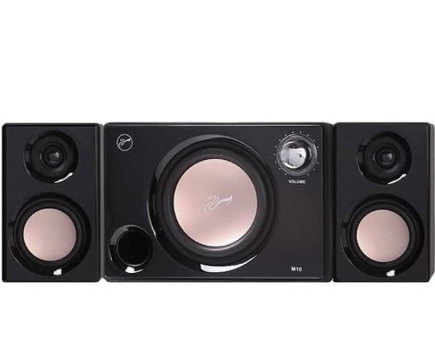 HiVi Multimedia Speaker M10 2.1 Channel Black