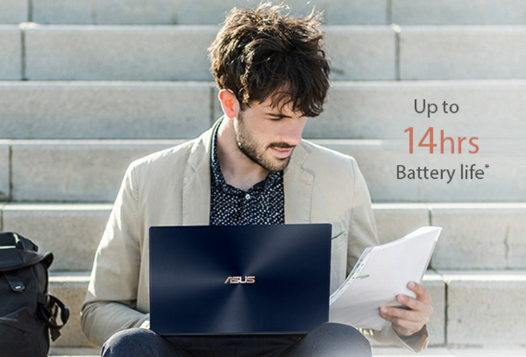 Laptop Asus Zenbook 13 UX333FA-A4116T Core i7-8565U/Win10/ Numpad (13.3" FHD) - Hàng Chính Hãng