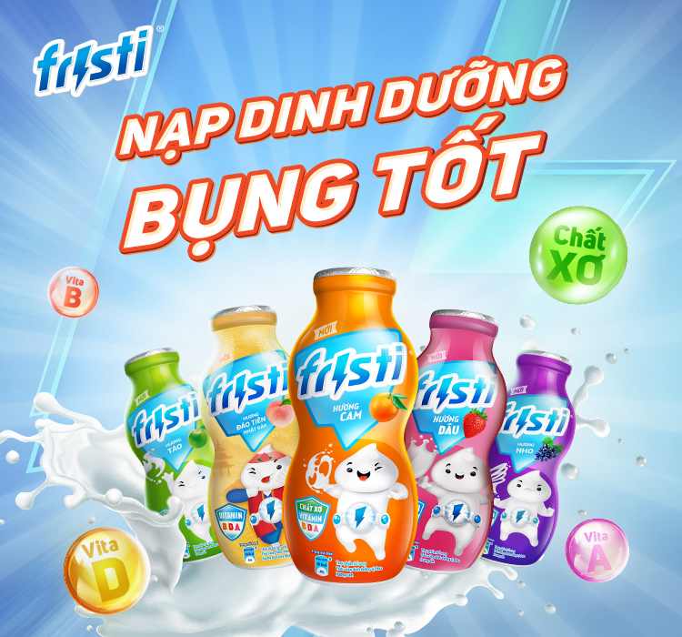 Thùng Fristi Hương Đào Tiên Nhật Bản 48 x 80ml