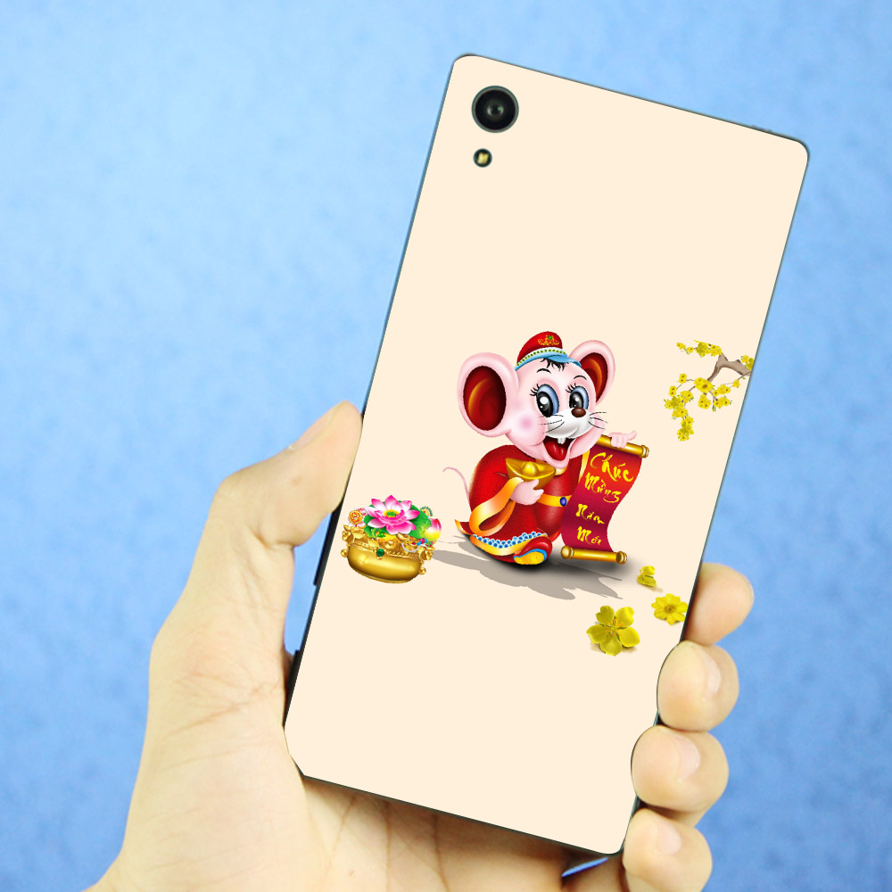 Ốp điện thoại Sony Xperia L1 - Chuột thần tài 11 MS CTT11