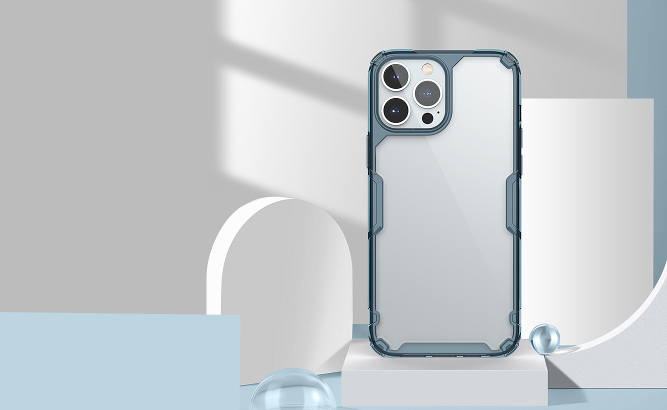 Ốp Lưng  dành cho iPhone 14 / 14 Plus/ 14 Pro / 14 ProMax Nillkin Nature TPU Pro- Hàng Chính Hãng