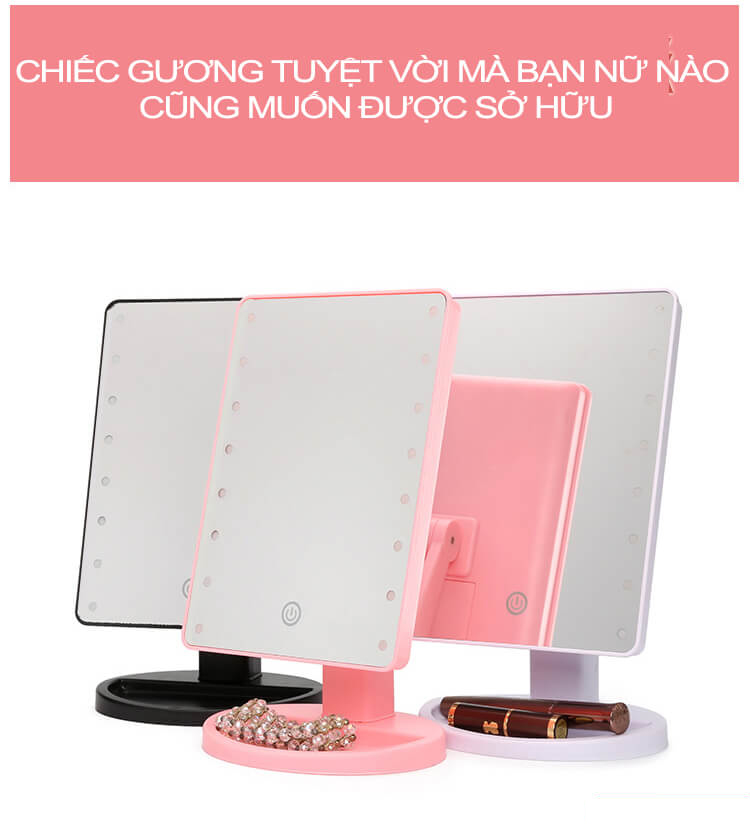 gương bàn trang điểm trong phòng ngủ