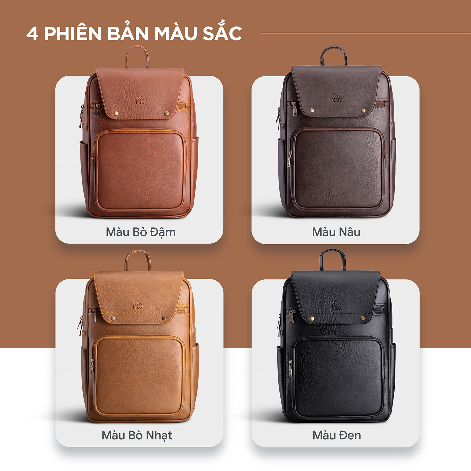 Balo Lata ( Thời trang nam cao cấp - Balo da BAL47 )