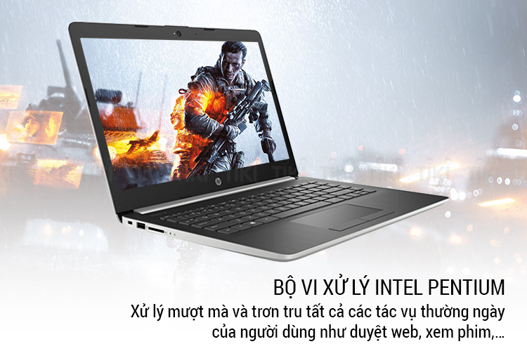 Laptop HP 14-ck0092TU 4TA06PA Pentium Silver N5000/Win10 (14