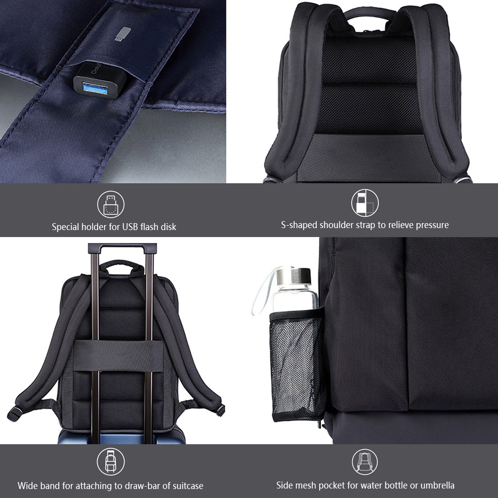 Balô Laptop Công Sở Chống Thấm Nước Xiaomi (15.6