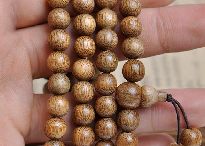 Vòng Tay Trầm Hương 108 Hạt (Nữ) | Trầm Tốc Lào Tự Nhiên 100%