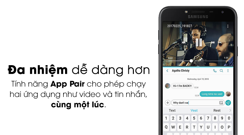 Điện Thoại Samsung Galaxy J4 - Hàng Chính Hãng