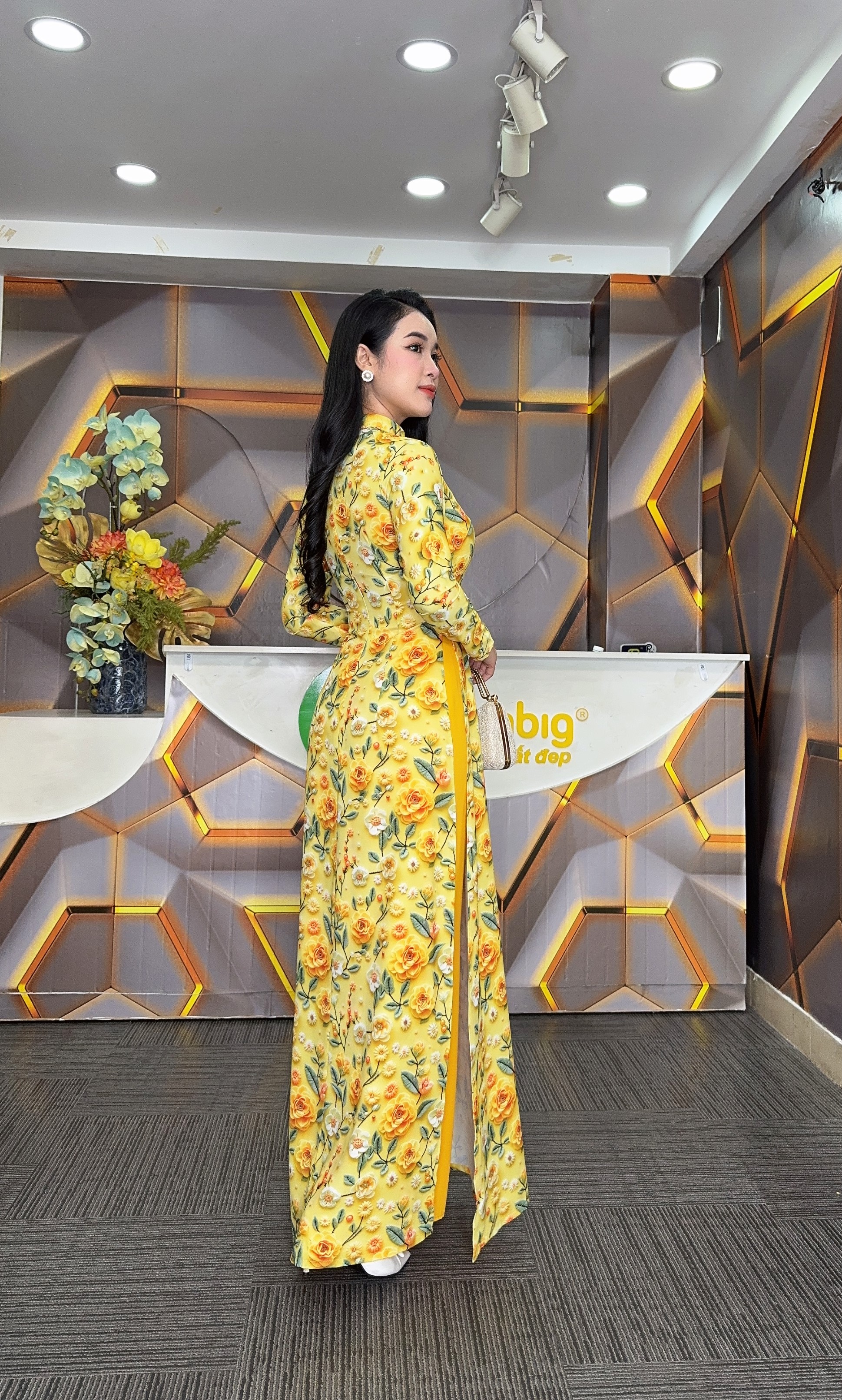 Set áo dài - S1860- Thương hiệu Zonbig