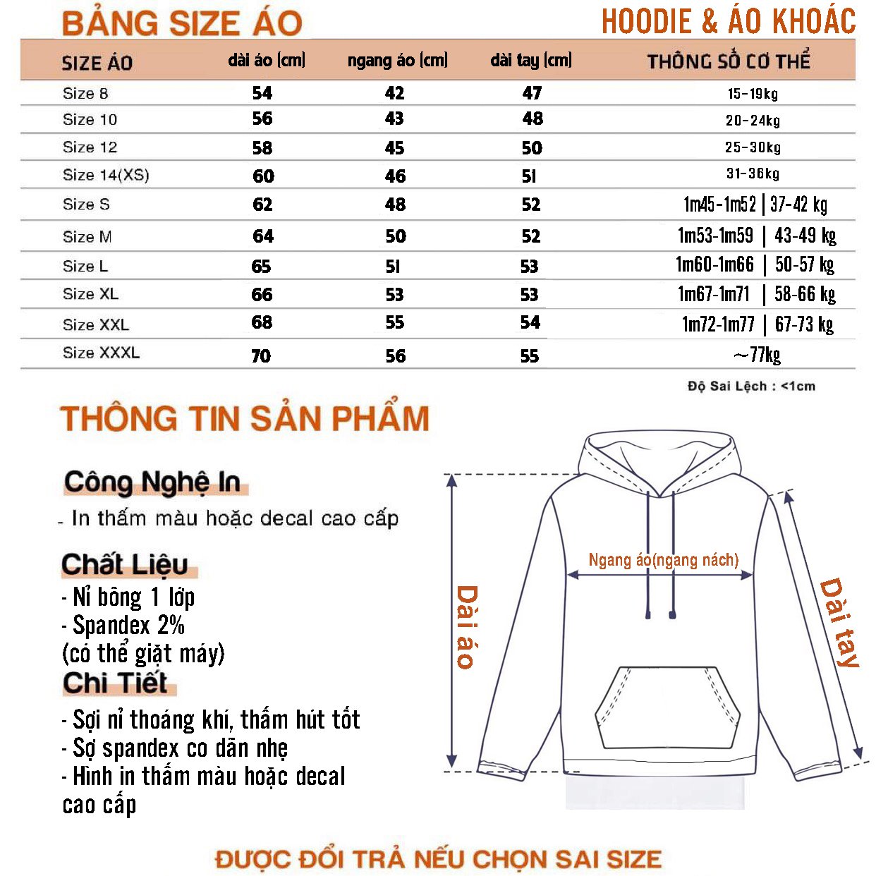 Áo Hoodie WinBeen Dáng Unisex Đủ Size Cho Bé Trai và Bé Gái Loại Áo Khoác Chui Đầu Trơn 2