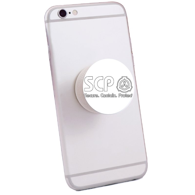 Giá đỡ điện thoại in hình TỔ CHỨC SCP anime chibi game tiện lợi xinh xắn