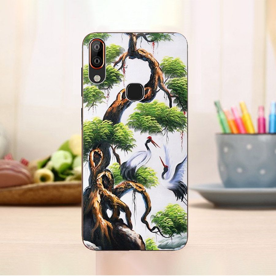 Ốp lưng cứng viền dẻo dành cho điện thoại Vsmart Joy 1+ - Tứ Quý MS TUQUY013