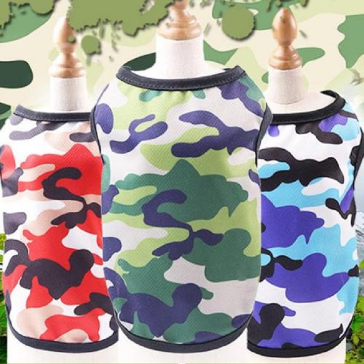 Combo siêu tiết kiệm gồm 4 áo thun cực đáng yêu ngẫu nhiên dành cho chó mèo dưới 10kg Xudapet