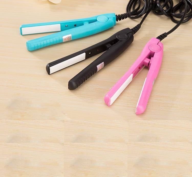 Máy Ép Tóc Uốn Tóc Duỗi Tóc  Mini Tiện Lợi - Hàng chính hãng (Giao Màu Ngẫu Nhiên)