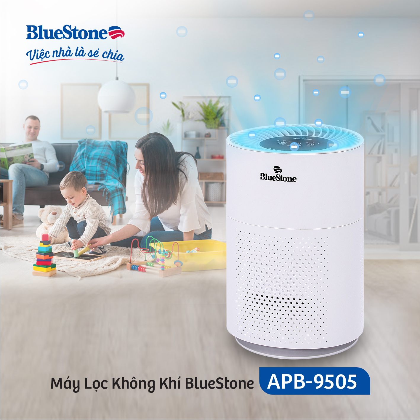 Máy Lọc Không Khí BlueStone APB-9505 - Hàng Chính Hãng