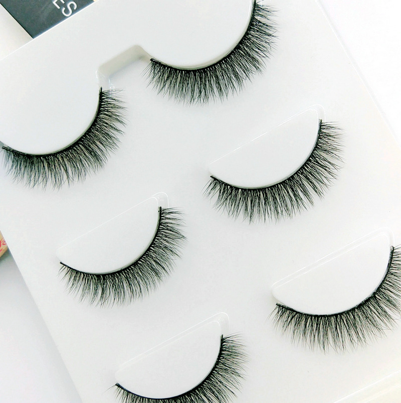Lông mi giả lông chồn 3 Fashion Eyelashes 3 Faux-Cils 3D 1 bộ 3 cặp