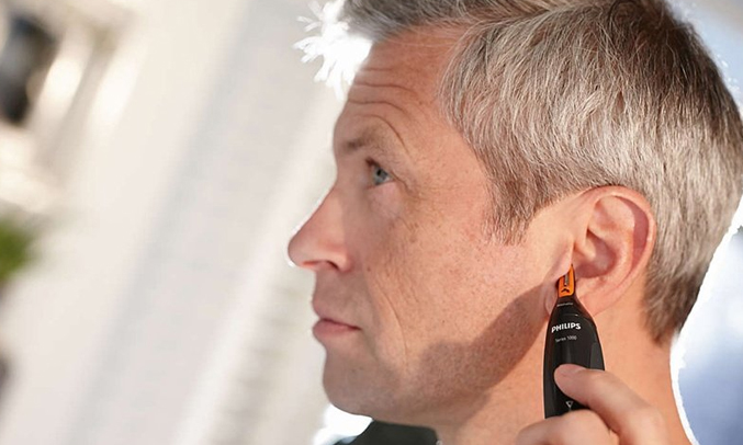 Máy Tỉa Lông Mũi Philips NT1150 - Đen