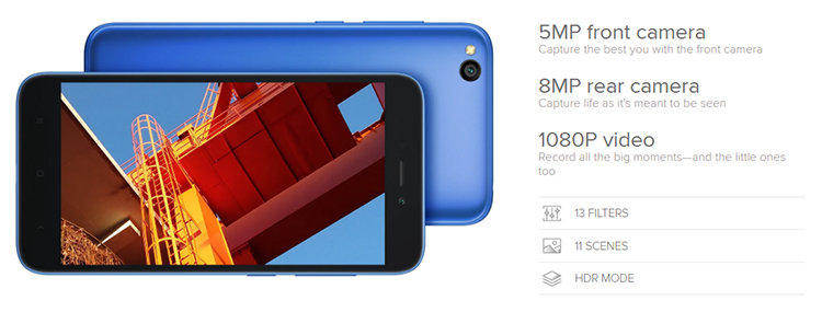 Điện Thoại Xiaomi Redmi Go (1GB/8GB) - Hàng Chính Hãng