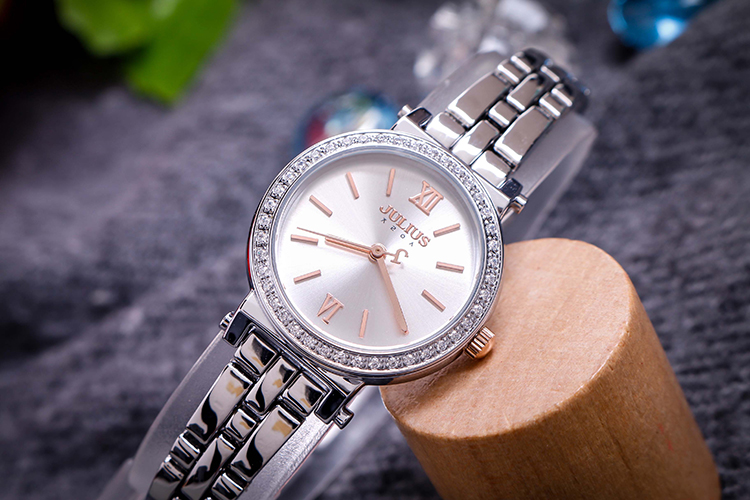 Đồng hồ nữ Julius JA-1124A (Bạc)