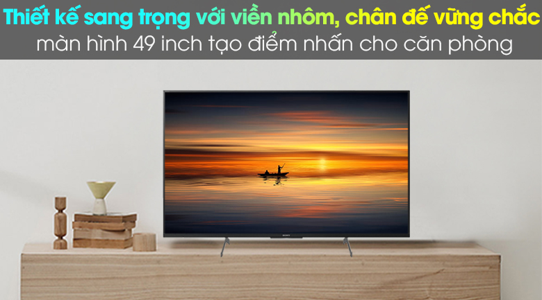 Tivi Sony Android 4K 49 inch KD-49X8500H - Hàng Chính Hãng