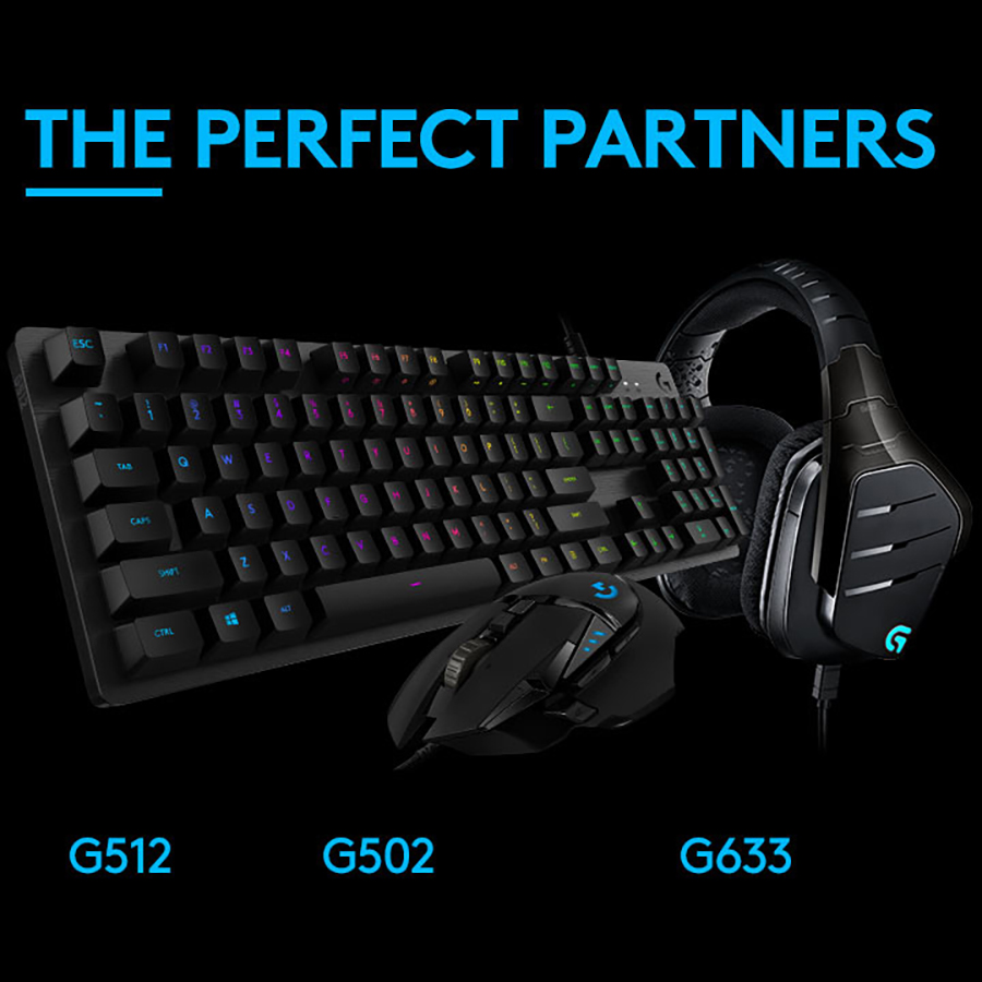 Chuột game hiệu suất cao Logitech G502 Hero RGB Lightsync - Hàng chính hãng