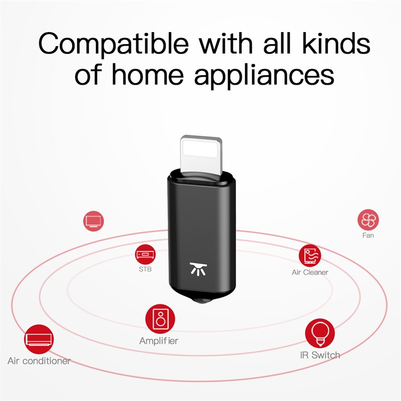  Baseus Universal Infrared Remote Control for IPhone XS Max XR IR Smart Remote Control for TV Aircondition Projector