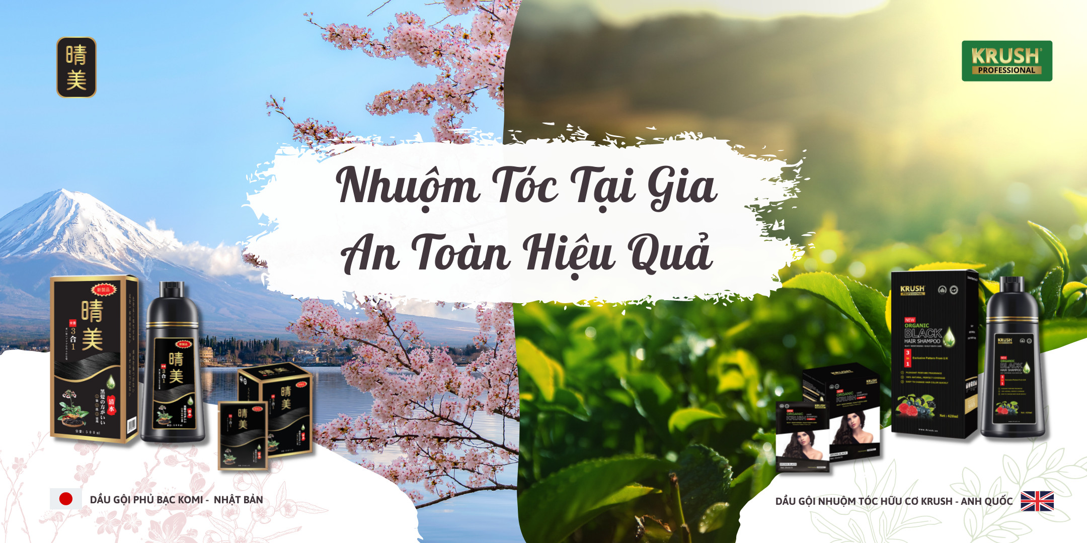 dầu gội phủ bạc komi nhật bản chính hãng