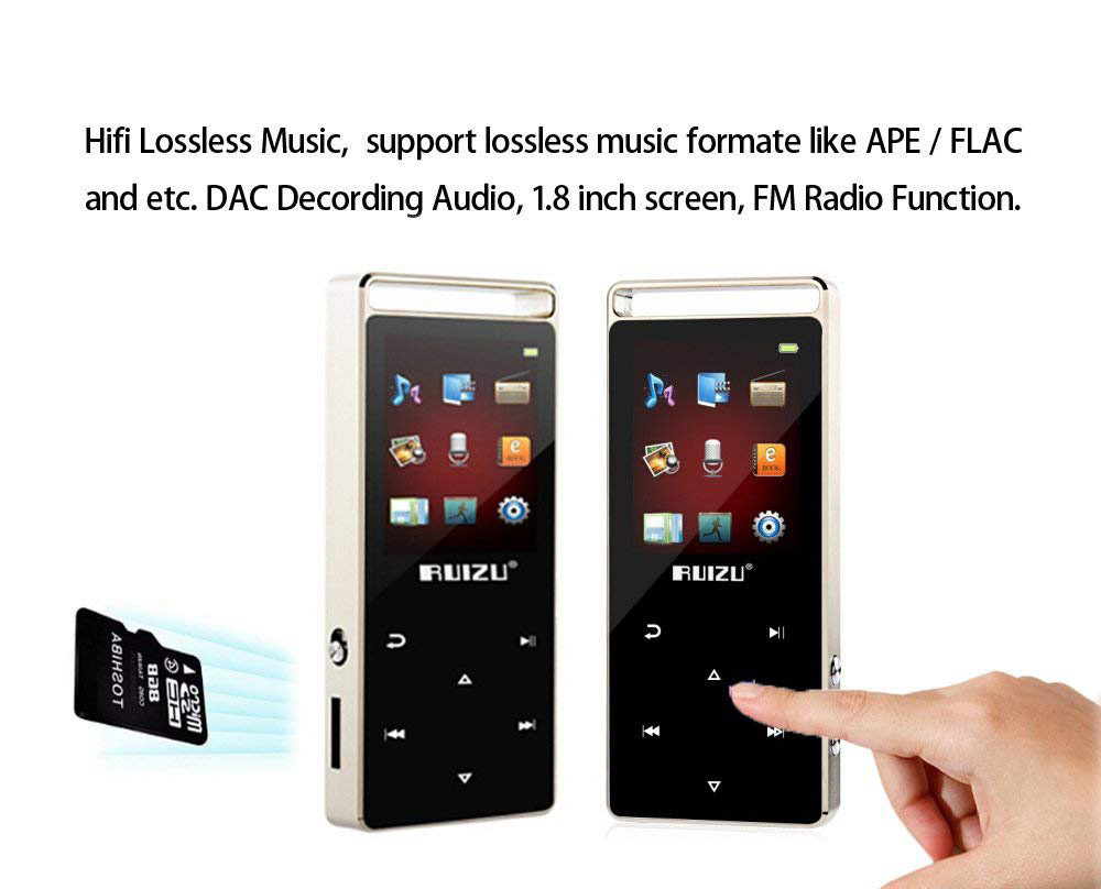 Máy Nghe Nhạc RUIZU D01 16GB