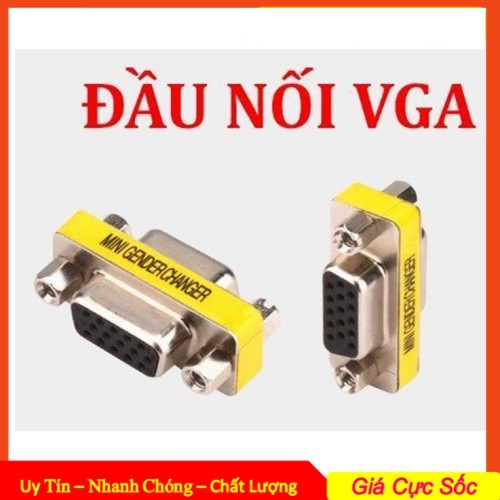 Đầu nối dây vga (2 đầu âm) hàng chính hãng