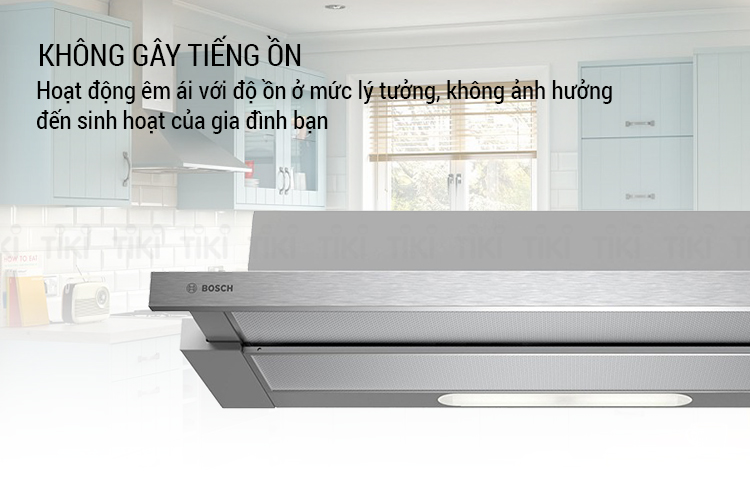 Máy hút mùi Âm Tủ Bosch DHI923GSG 90cm - Hàng Chính Hãng