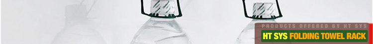 Kệ nhà tắm inox 304 cao cấp HT SYS - HTGT02 - Tích hợp giá treo khăn tắm, vắt khăn tắm, móc treo đồ -Hàng Chính Hãng