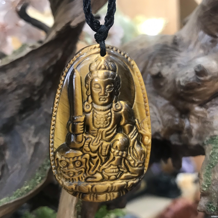 Văn Thù bồ tát đá mắt hổ