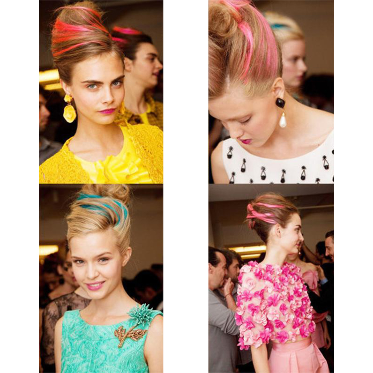 12pcs Wigs Strip Hair Extensions 22