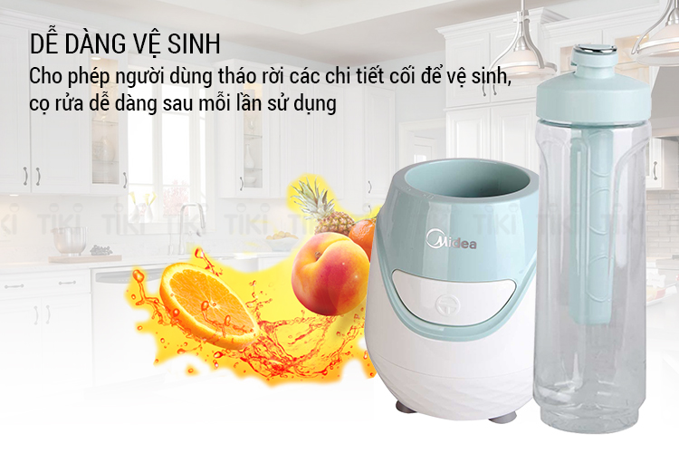 Máy Xay Sinh Tố Midea MJ-BP60D - Hàng Chính Hãng