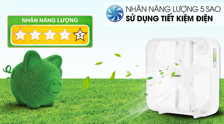 Quạt Hộp Comfee CF-BF5016VH 55W - Hàng Chính Hãng