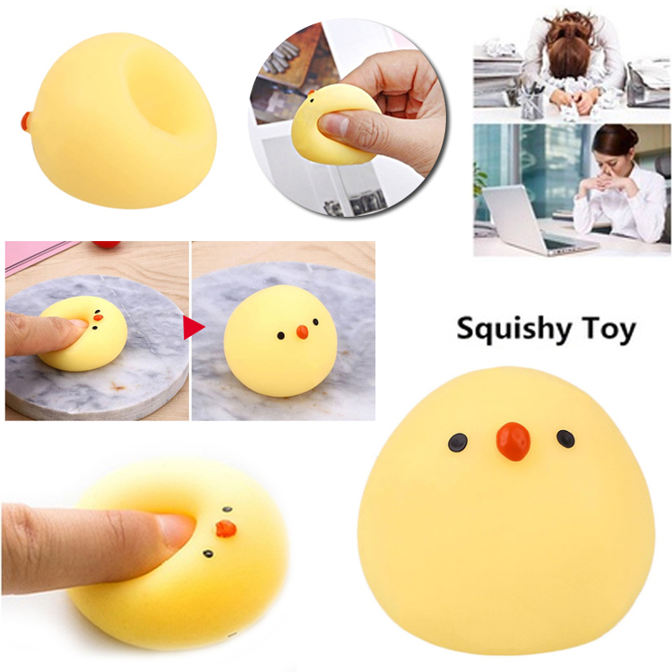 Đồ Chơi Giảm Stress Mochi Chicken Squishy Tiki.vn