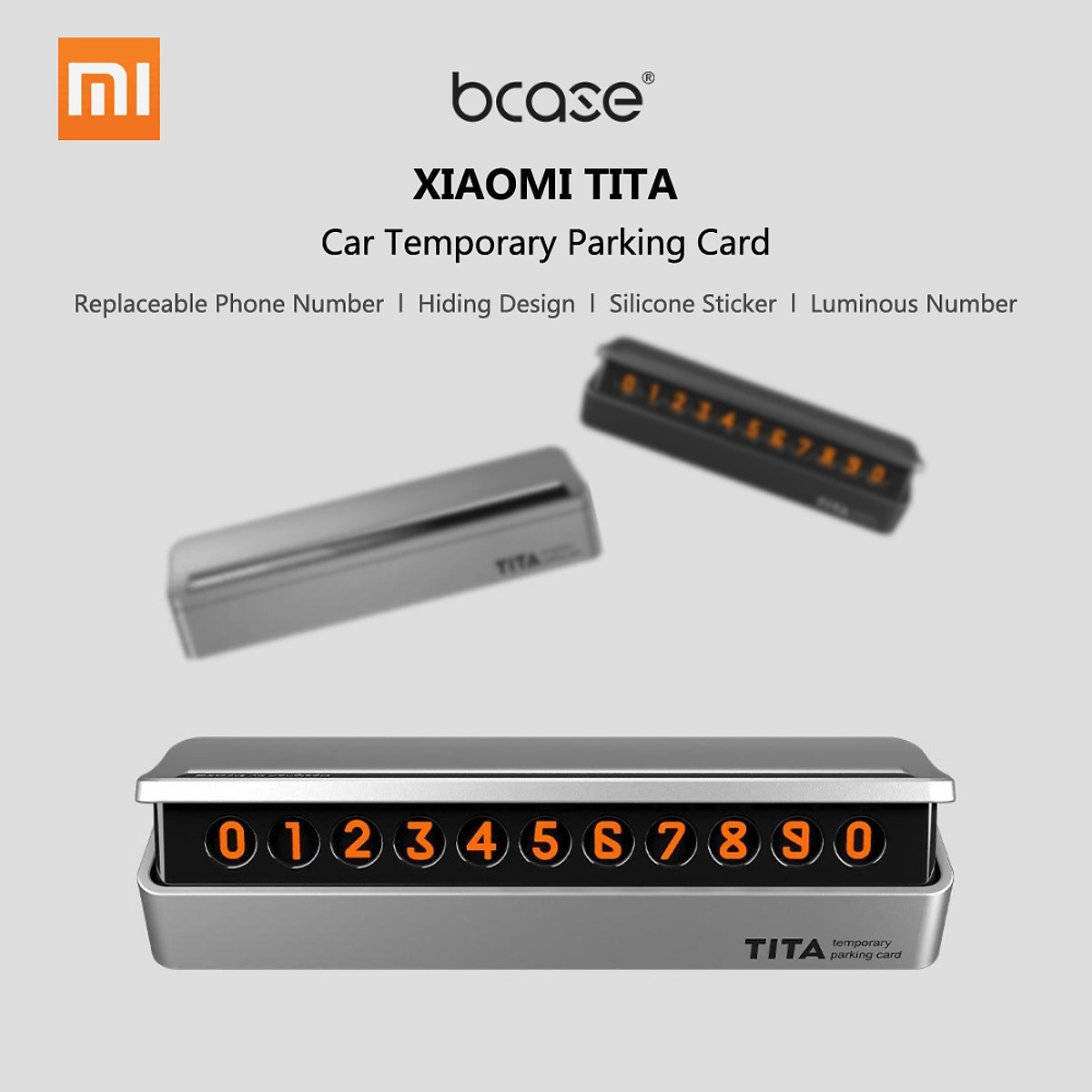 Bảng Số Điện Thoại Gắn Ô Tô Khi Đỗ Xe Xiaomi TITA