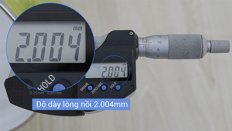 Nồi lẩu Thép Nippon phủ thủy tinh Fujihoro YAV-27HD.LG 27cm