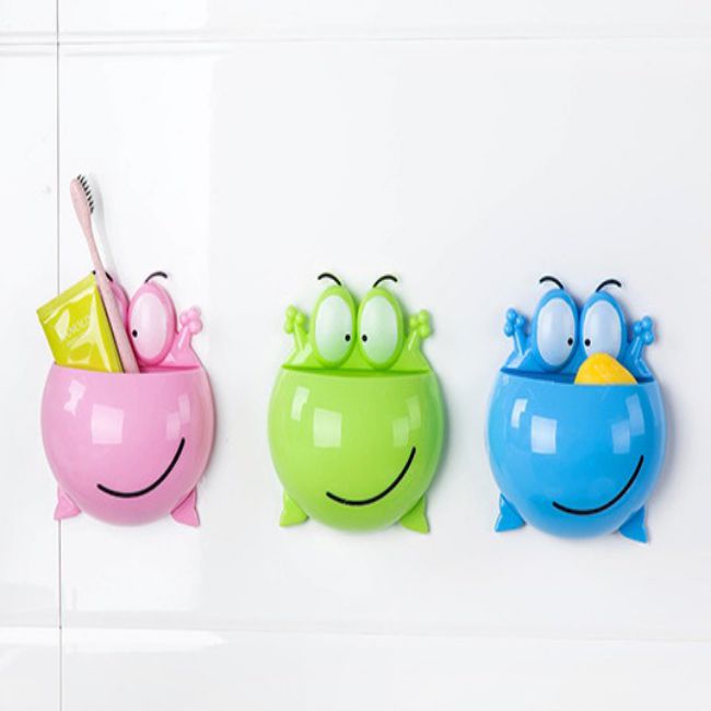 Combo dụng cụ đựng vật dụng hình ếch đa năng + máy tạo 3 kiểu tóc thời trang sành điệu 